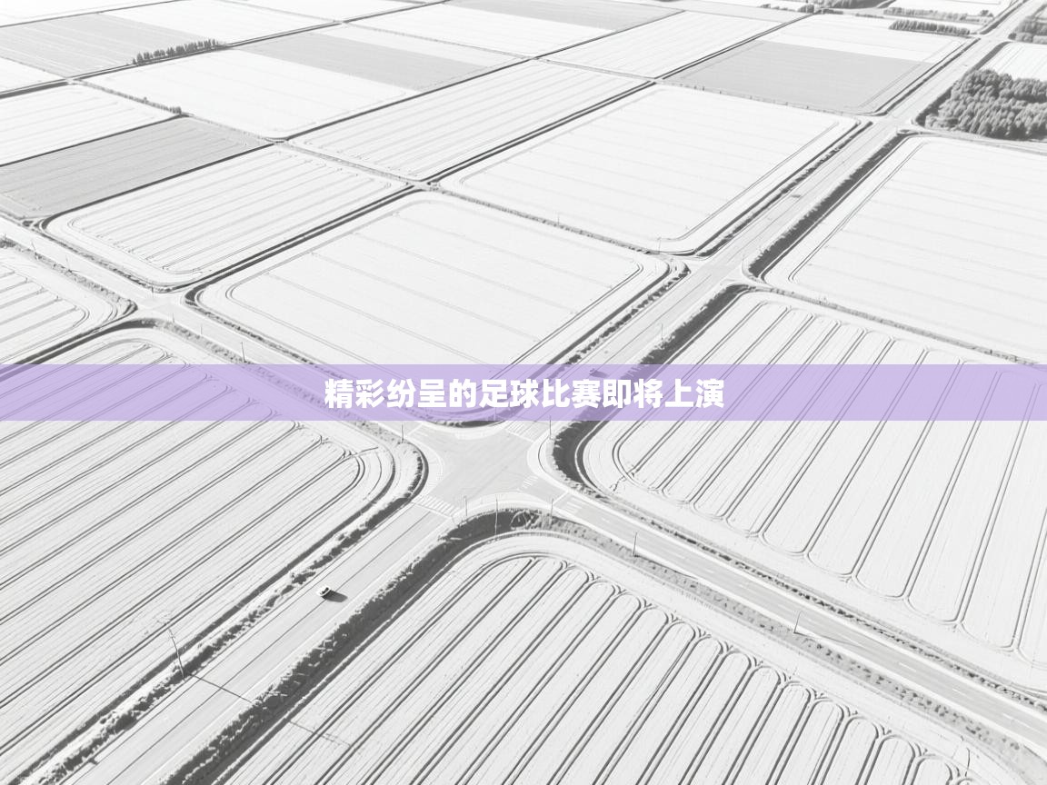 精彩纷呈的足球比赛即将上演  第1张